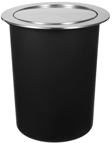 BCOATH Cestino Intelligente Spazzatura da Incasso in Acciaio Inossidabile con Coperchio per Rifiuti Alimentari in Cucina con di Chiusura Efficace