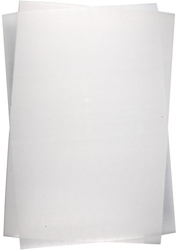 Schrumpffolien, Blech 20x30 cm, glänzend, transparent, 100 Blatt