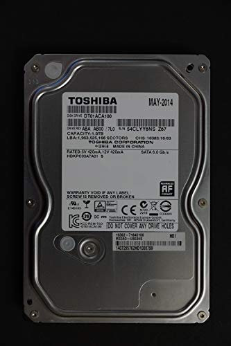Toshiba DT01ACA100 - 1TB SATA 6Gb/s 7200RPM 3.5 HDD