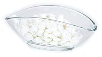 100 Rosen - 15mm - Deko Rosen Röschen - Satinrosen | Weiss