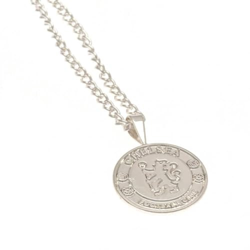 Chelsea F.C. Silver Plated Pendant & Chain XL-M15PCXCHE