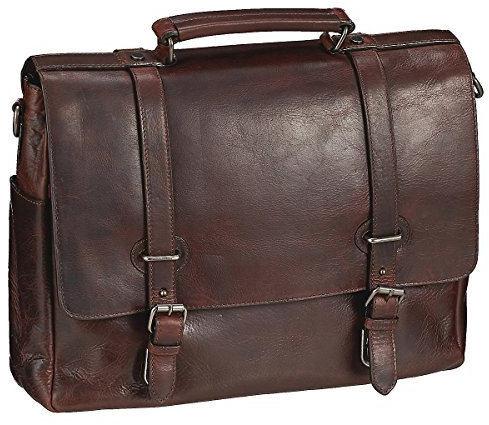 LEONHARD HEYDEN 5372-003 Roma Aktentasche, 003 Braun