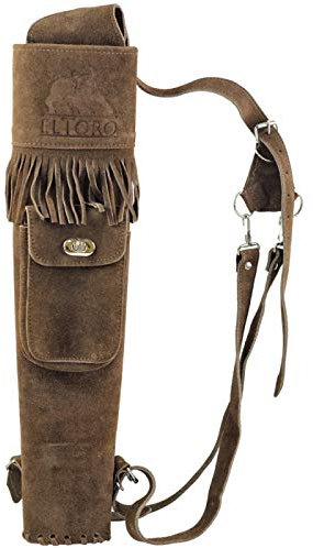 elToro Dusky - Rückenköcher mit aufgesetzter Tasche, Zubehör zum Bogenschießen, Sport mit Pfeil und Bogen