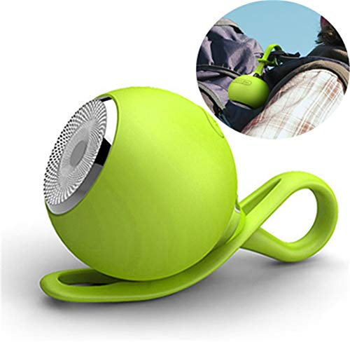 WYGC högtalare Bluetooth-högtalare bärbar mini vattentät Bluetooth TF stereosystem för utomhusbruk trådlös högtalare för barngåvor (färg: grön)