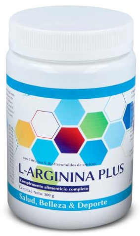 Espadiet L-Arginina Plus – Bienestar Vascular y Circulación Sanguínea – Con Magnesio, Vitaminas, Minerales e Ingredientes Naturales – Apoya la Función Cognitiva y la Energía – Alta Absorción – 300 g.