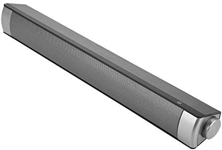 Altavoz de Barra de Sonido Bluetooth, Nuevo Altavoz de Sonido Estéreo Bluetooth S08 con Control Remoto, Reproductor de Audio de Subwoofer Estéreo Inalámbrico para TV en el Hogar/PC/Computadora Portáti