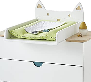 VERTBAUDETBaby Wickelaufsatz für Kommoden,Fuchs weißONE Size