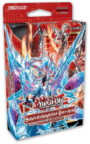 TCG Yugioh Structure Deck Albaz Strike - 1ª edición + 1 Ultra Pro Toploader
