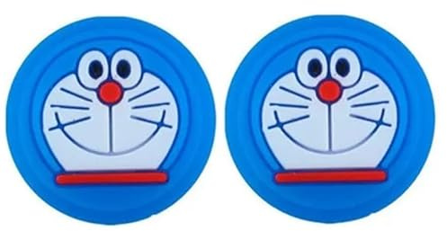 GRIPS JOYSTICK PARA NINTENDO SWITCH, LITE, GOMA PROTECTOR, CARA DORAEMON