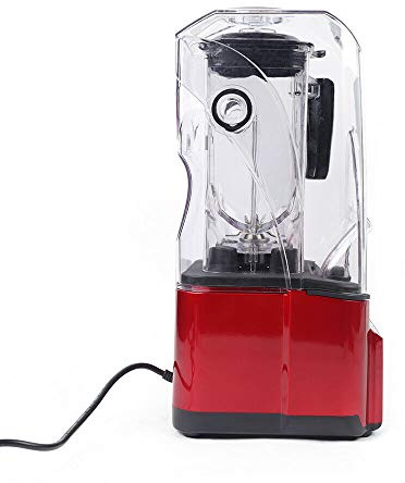 FassungsvermöGen Standmixer Blender Smoothie Maker Hochleistungsmixer Mit Schallschutz Mixer Schalldichter Intelligenter Touchscreen Schleifer Und Eis Zerkleinerungsmaschine KüChenmixer 2200W