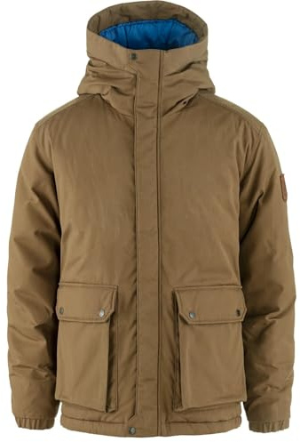 Fjällräven Herr Övik vadderad jacka M, träbrun, M, Träbrun, M