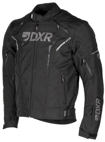 MOTOBLOUZ Blouson Moto SPARKER homme Homologué EN17092 A Toutes saisons 4XL | imperméable, matière renforcée, doublure hiver amovible