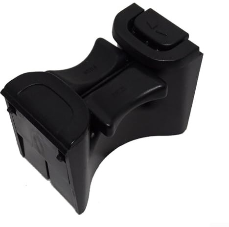 Mercedes - Organizador de almacenamiento interior con divisor de portavasos compatible con Clase A B W177 2018-2023, plástico negro A1778109703