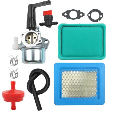Kit complet de carburateur pour motoculteur 110402 110412 215369 avec pièces essentielles 696065 697422