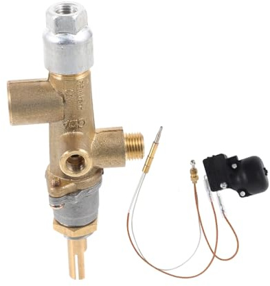 LOORGVEL Kit de Thermocouple avec Capteur de Sécurité Inclinaison pour Chauffage Extérieur Propane Compatible Parasol Chauffant et Chauffage de Terrasse Arrêt Automatique Cas de