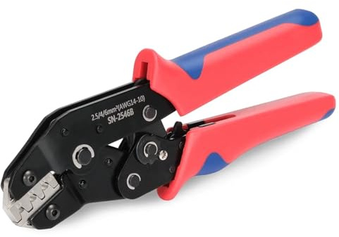 Cesoia idraulica per barre d'armatura, 2546B Pinza Crimpatrice For Connettori Solari, Strumento For Cavi Fotovoltaici For AWG14-10 2,5/4/6 Mm²,Potenza di taglio