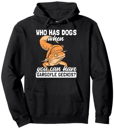 Gargoyle Gecko Reptile Lover | Funny Lizard Pet Owner Pullover Hoodie