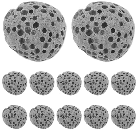 BESTonZON 33 Teiliges Aquarium Vulkanstein Set Natürliche Porenfreie Lava Steine Zur Fischbecken Dekoration Und Wasserfiltration Vulkanfelsen Für Aquascaping Und Pflanzgefäße