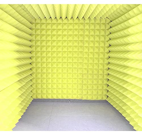 Portable Vocal Booth with Acoustic Foam Panels for Professional Recording, Soundproofing, and Noise Reduction