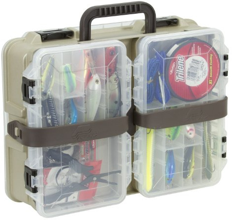 Plano Flex 'N Go Satchel 3600 Double Sided Tackle Box Scatola per la conservazione dell'attrezzatura da pesca, per attrezzatura da pesca, satchel, ottima per conservare esche artificiali