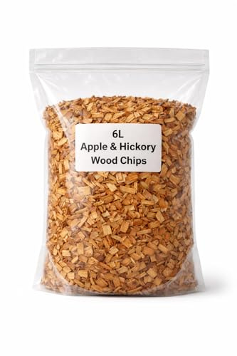 Pro Smoke 6 Litre / 1.6kg Apple and Hickory Premium Blend BBQ Wood Chips
