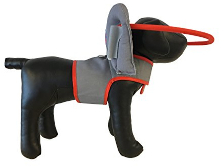 Muffin's Halo Guide, X-Large, Durable Safeguard For Blind Dog's Head, Nose, Face And Shoulders From Bumping Into Hard Surfaces