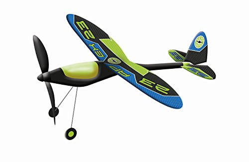 Paul Günther 1658 - Apex, aereo ad alte prestazioni con motore in gomma, raggio di volo fino a 100 m, dimensioni circa 49 x 50 cm, per bambini dagli 8 anni in su