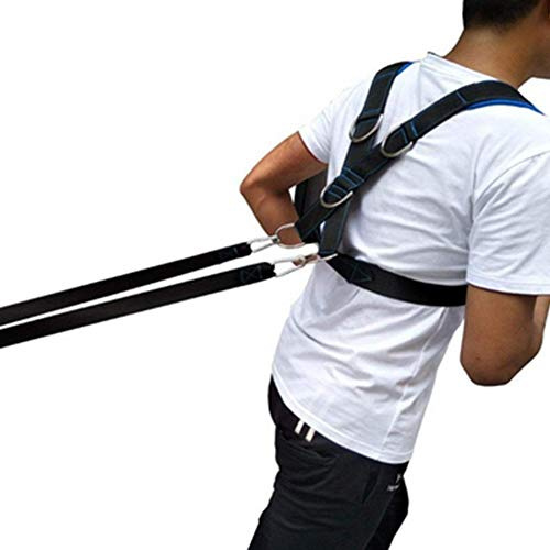 Cosiki Juli- Weight Sled Harness Speed Strength Training Schlitten Schultergurt Widerstand Band Band Sportgeräte Übungsbänder