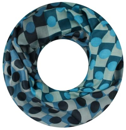 Majea Damen Loop Schal Schlauchschal Halstuch (880026)