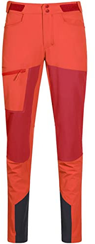 Bergans Damen Cecilie MTN Softshell Hose, Energy red-red Leaf, L