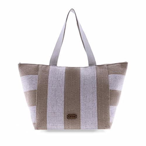 For Time Bolsa de Playa Bolso de Verano Bolsa de Playa para Mujer Sonia Multicolor Mujer (Pack de 1)