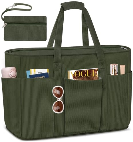 TEUEN Große Strandtasche mit Reißverschluss