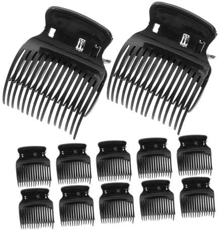 HONMEET 12stücke Haarlockenclips aus Heizwicklerclips Ersatzclips für Heizwickler Klemmen für Heizwickler Passend für Elektrische Lockenwickler