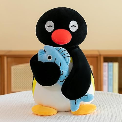Sixfox 40cm Nette Pinguin Plüschtiere Cartoon Pingu Kuscheltiere Home Decor Kinder Schlaf Kissen Plüsch klaue Puppe Maschine Spielzeug Weihnachten