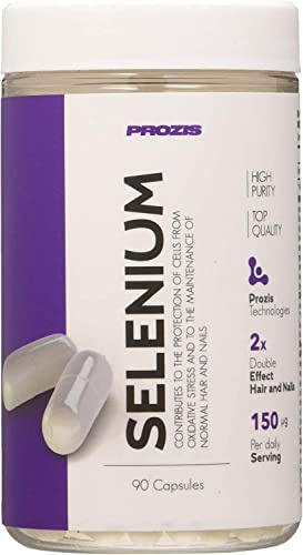 Prozìs Selenium 90 capsule- Selenio : funzione antiossidante, rinforza pelle, capelli e unghie