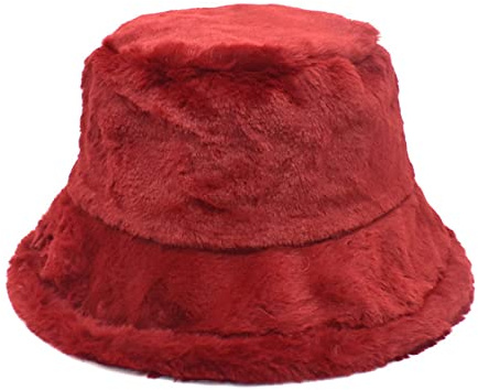 Fellmütze Damen Warm Russian Hat Weich Plüsch Mütze Flauschige Pelzmütze Russische Fellhut Winter Trappermützen Trapper Russenmütze Fell Kosakenmütze Plüschhut Bequeme und stilvolle Plüschmütze