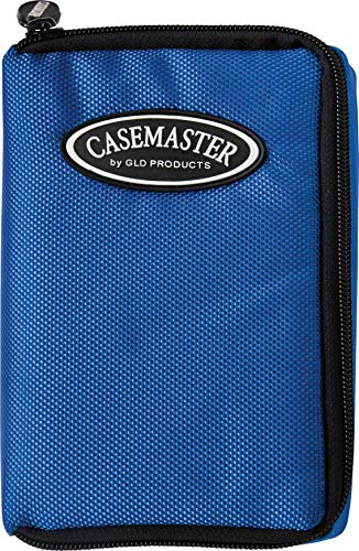 Casemaster Select Nylon Steel and Soft Tip Dart and Accessory Case, Holds 3 Darts, Foam Cushion Allows Flights to be Stored Open without being Crushed