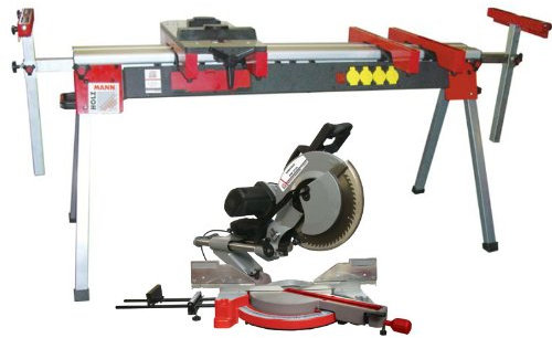 Holzmann Profi Zug-, Kapp- und Gehrungssäge KAP 305JL mit Maschinenständer USK 2760