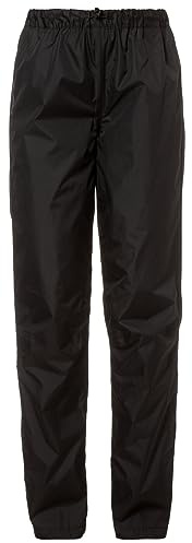 VAUDE Fluid Regenhose Damen - wasserdichte, atmungsaktive Multifunktionshose für Radfahren, Wandern, Outdoor, Eco Finish, PFC-frei, reflektierende Details, verstellbare Beinweite