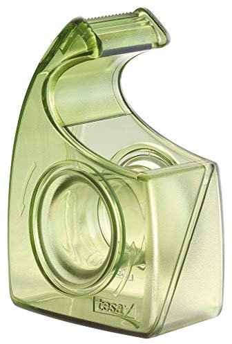 tesa Easy Cut Handabroller ecoLogo, leer, grün, bis 10m:19mm