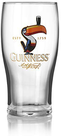 GuinnessÃ‚® Toucan Pint Glass by Guinness Official Merchandise
