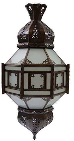 Marrakesch lámpara Palacio Farol – Lámpara de techo marroquí Lámpara de techo Iluminación de techo lámpara Orient Templo 60 cm