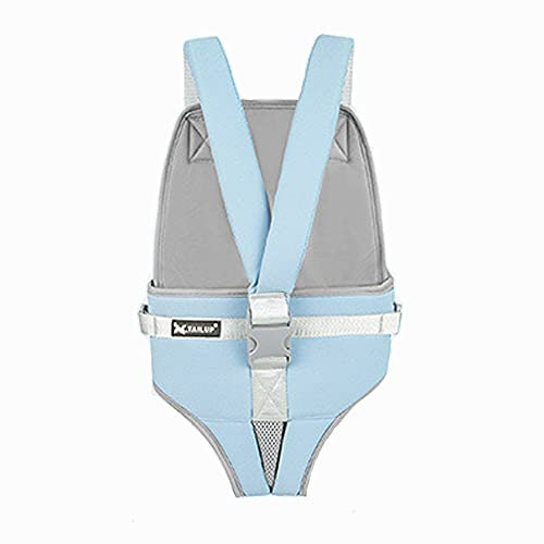 Leconpet Haustier-Rucksack mit Beinen, vorne verstellbar, für kleine und mittelgroße Hunde, mit fester Schnalle auf der Rückseite, bequemer zu tragen (klein, blau)