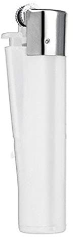 Stash Lighter GENERISE Secret Stash Diversion Lighter with Hidden Storage Secret Compartment Safe for Diversion and Hiding Private Items at Home, Festivals, Car, Travel etc (White)