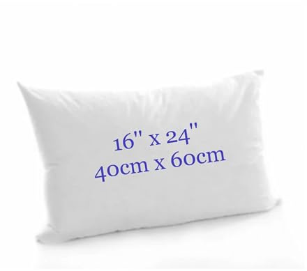 Rectangular Oblong Hollowfibre Cushion Pads Inner Inserts - Bounce Back Cushions (16x24)