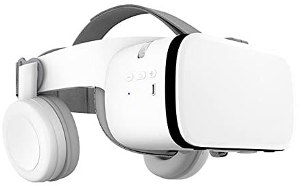 Gafas Realidad Virtual Pantalla Completa Gafas 3D VR con Control Remoto, Gafas Estéreo Originales 3D VR para iPhone 14 13 12 11 Pro Mini X R S MAX Samsung Galaxy Juego Realidad Virtual para Teléfonos