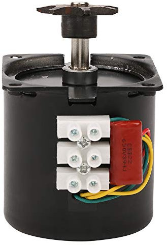 SYH&AQYE Eierinkubatormotor, 220V Zubehör für Automatische Brutmaschinen, Große Torsion, Geräuscharmer, Umkehrbarer Synchronmotor für Elektrische Werbegeräte, Grill(mit Ausrüstung)