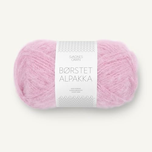 SANDNES GARN Børstet Alpakka - Farbe: Pink Lilac (4813) - 50 g/ca. 110 m Wolle
