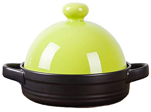 Casserole Dishes with Lids 7.5Inch Tagine Pot, Tajine with Cone-Shaped Lid Ceramics Casserole Dish Ceramic Pots for Cooking and Stew Casserole Slow Cooker Casserole Dishe