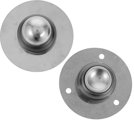 SOLUSTRE Magnetischer Türstopper Aus Edelstahl Kompakt Für Schlafzimmertüren Und Wohnmobile Geräuschdämpfend Montagefrei Grau